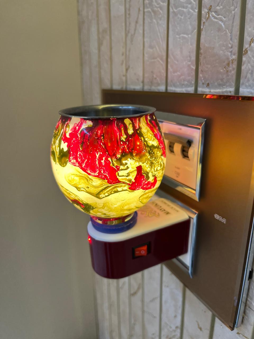 MARBLE AROMA OIL BURNER