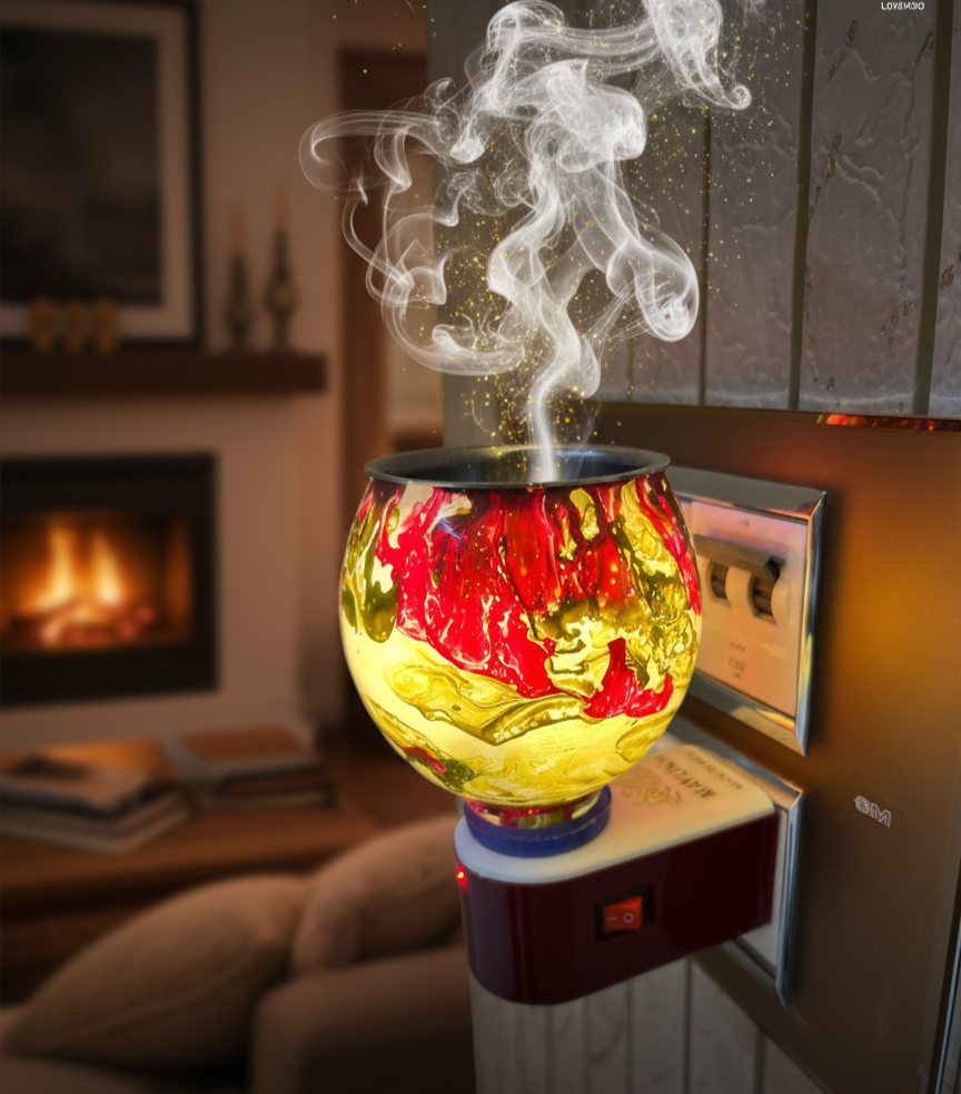 MARBLE AROMA OIL BURNER